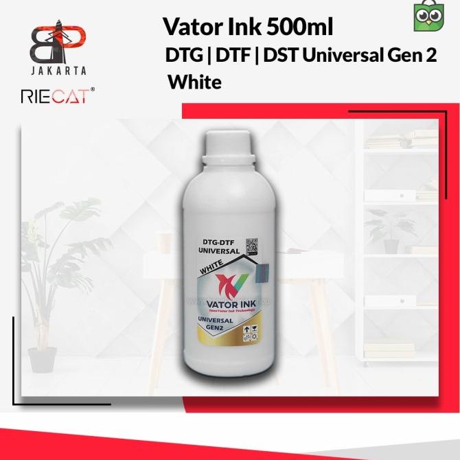 

Ink | Tinta Vator Universal Gen2 Premium Tinta Dtf | Dtg | Dst White - 500Ml