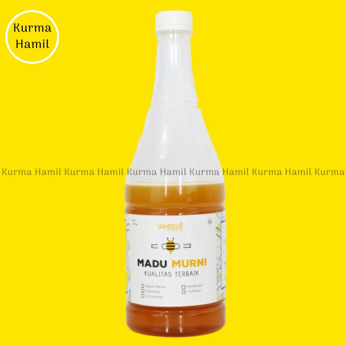 

Madu Murni Saheela 1.000 gram (dikirim madu ukuran 500g 2 botol)