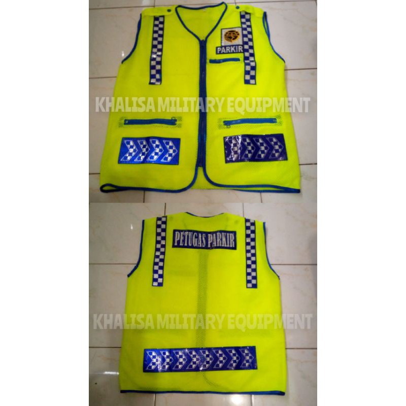 Rompi PARKIR,PETUGAS PARKIR,JUKIR Rompi Jaring, Rompi DISHUB,