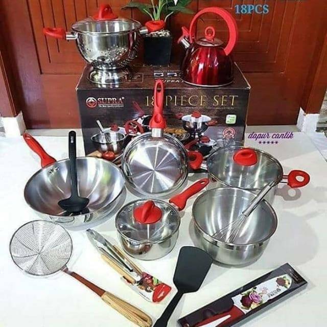 PANCI SET SUPRA 18PCS
