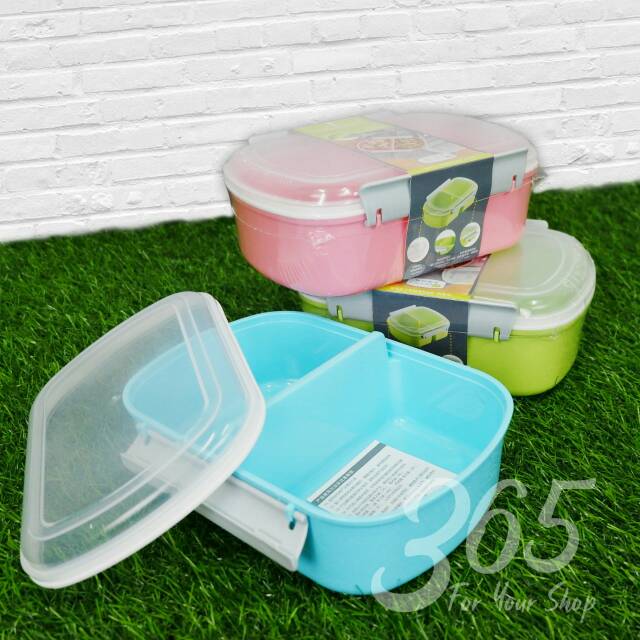 LUNCH BOX / Kotak Bekal / STAINLESS STEEL / Tempat Makan / Container / Lunch Box 8533