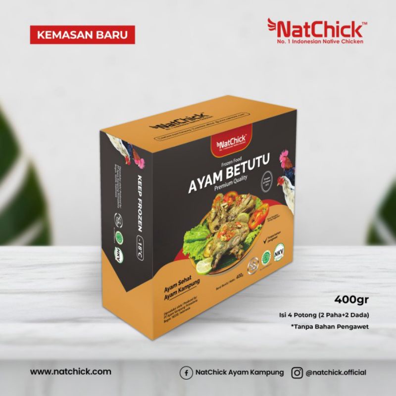 

Ayam Kampung Betutu Pedas NATCHICK (Via GOJEK)