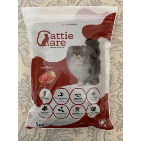 Makanan kucing Cattie Care - Dry Food