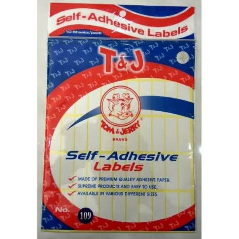 

Label TJ Tom & Jerry 109