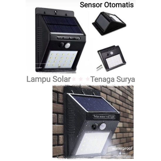 LAMPU TENAGA SURYA SENSOR