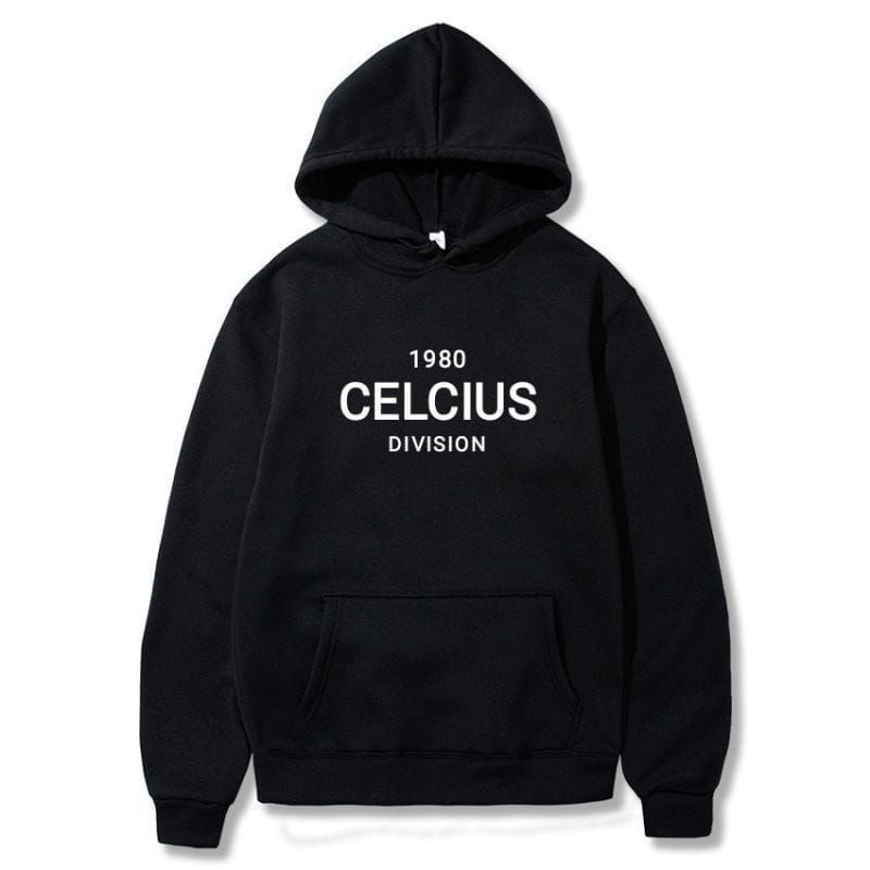 HOODIE  CELCIUS BLACK DIVISION