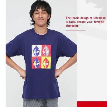 UNIQLO ORI ULTRAMAN Manga UT KINGKONG VS GODZILLA DEMON SLAYER BASQUIAT Tshirt Kaos GARANSI TERMURAH