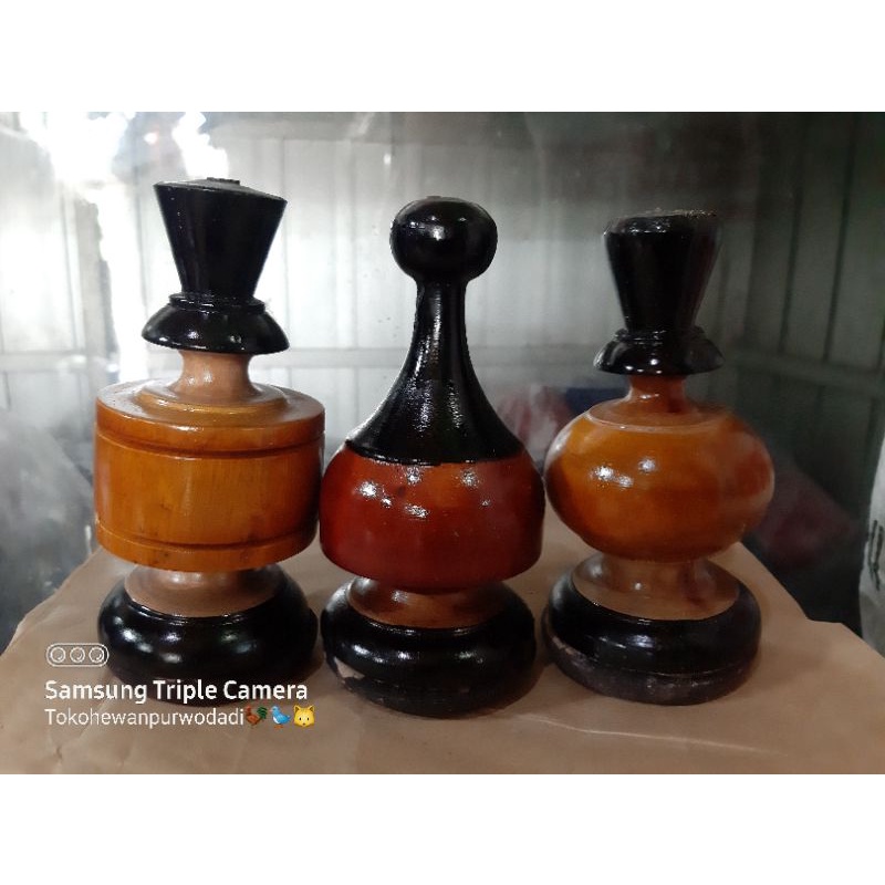 [Purwodadi] PION Kayu / Pion kayu pelitur / Pion sangkatlr lovebird / Pion lovebird