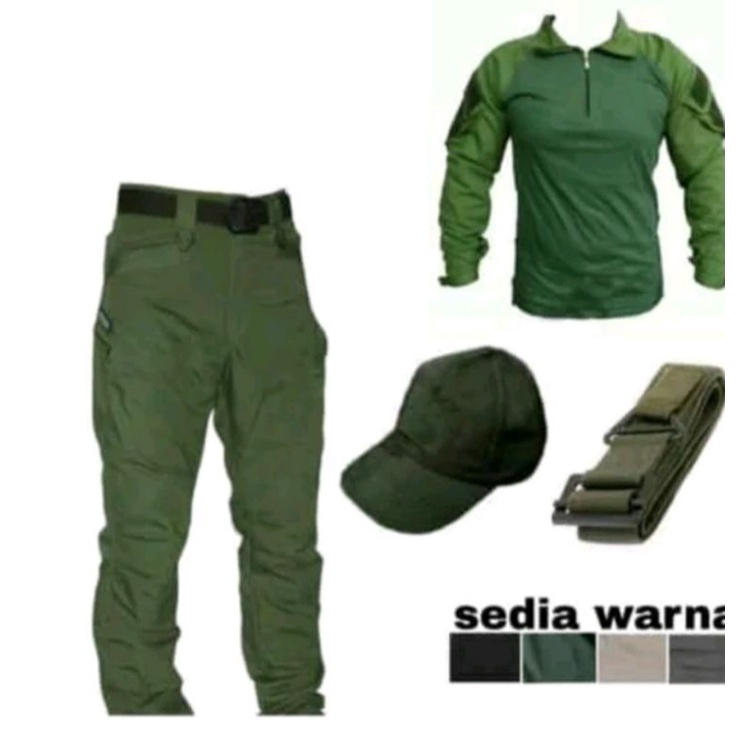 STELAN BAJU TACTICAL SATU PAKET