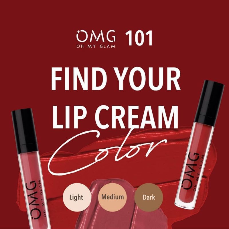 OMG Lip Cream Matte Oh My Glam Matte Kiss Lip Cream | OMG Juicy Kiss Lip Tint