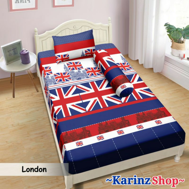 Sprei Lady Rose Single 120 120x200 LONDON/STAR STARS