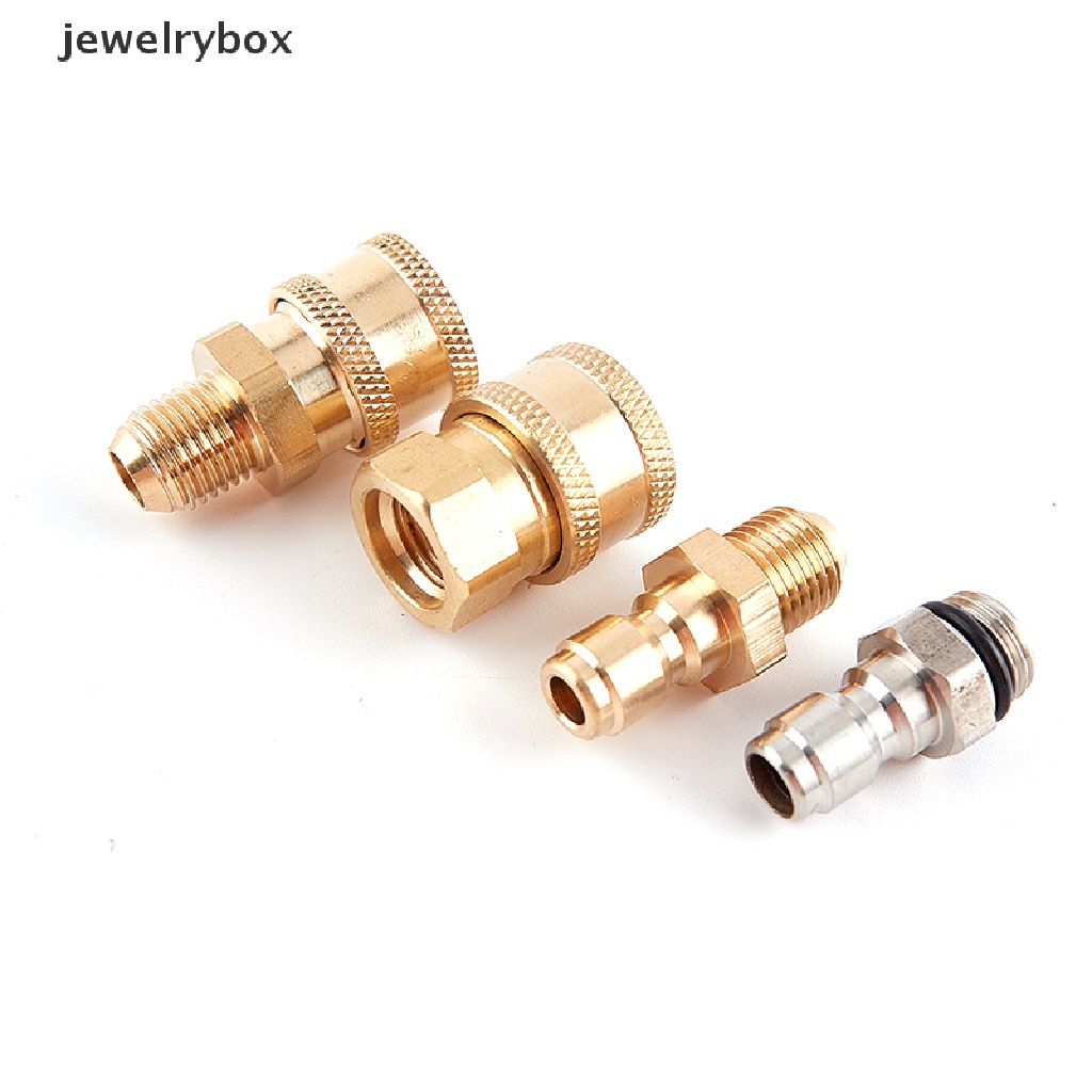 (jewelrybox) Sambungan Selang Air Tekanan Tinggi 1 / 4 Bahan Tembaga