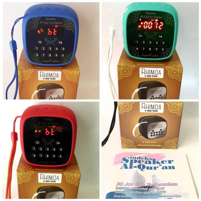 Speaker Al-Quran 16 GB BLUETHOOT / Speaker Audio AlQuran / Speaker Murotal AlQuran