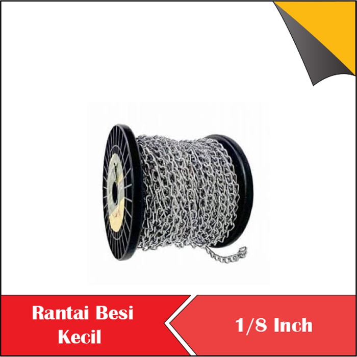 RANTAI KECIL 1/8 INCH RANTAI MOTOR MOBIL RANTAI HEWAN METERAN
