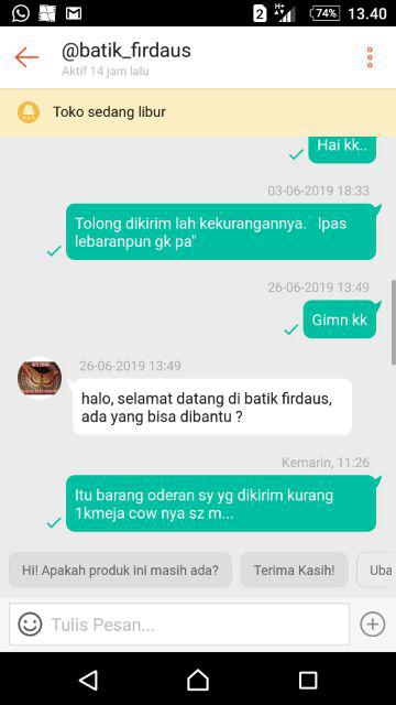 Batik Couple Kebaya Ayunda Zavira Longblus Modern Tanah Abang Setelan Wanita Seragaman Murah Pesta