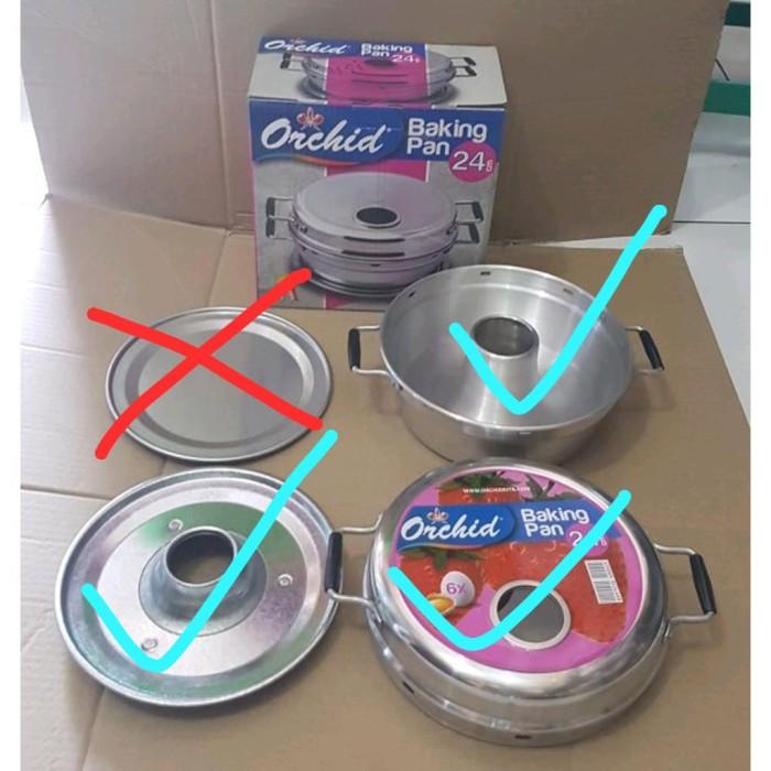

Baking Pan Orchid 24Cm (6 Telur)