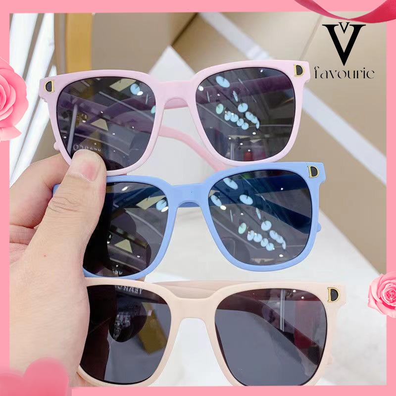 [COD]Kacamata Fashion Anak Laki-laki Perempuan Universal Anti-UV Street Shooting Sunshade Sunglasses-FA