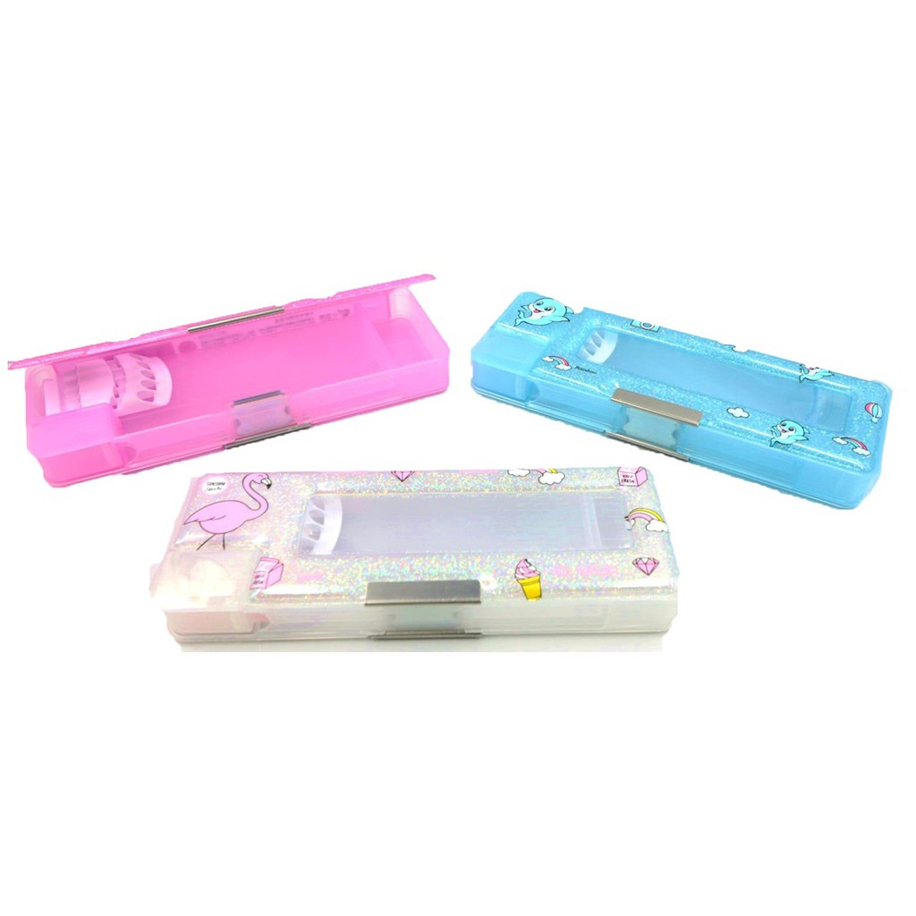 

BACK TO SCHOOL "KOTAK PENSIL HOLOGRAM" SUPER UNIK (IMPORT QUALITY)