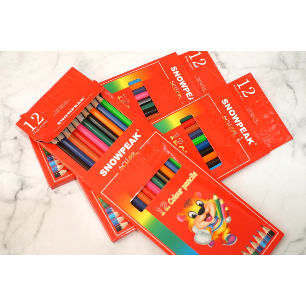 Pensil warna 12 warna panjang-3