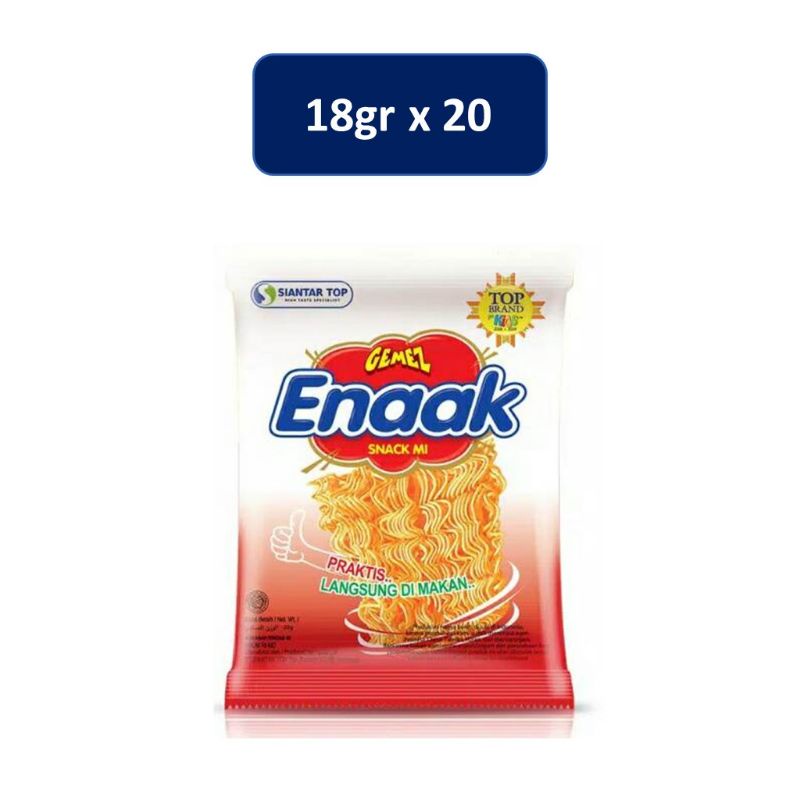 

Mie Gemez Enaak 18 gram (1 pack isi 20 pcs)