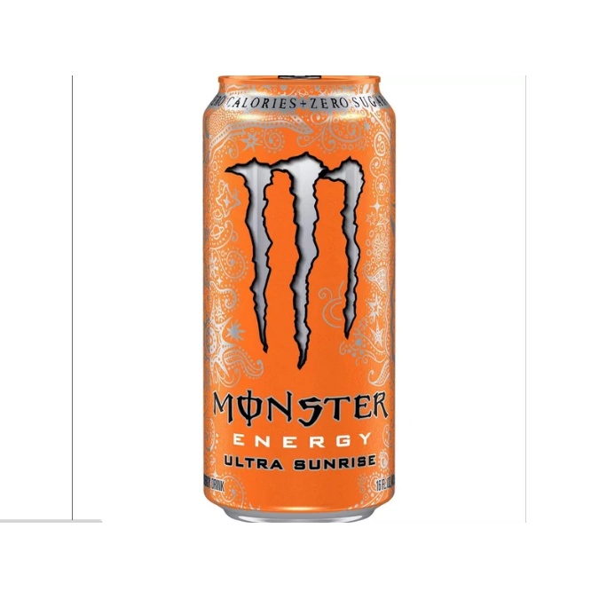

Monster Energy Drink Zero Sugar Ultra Sunrise