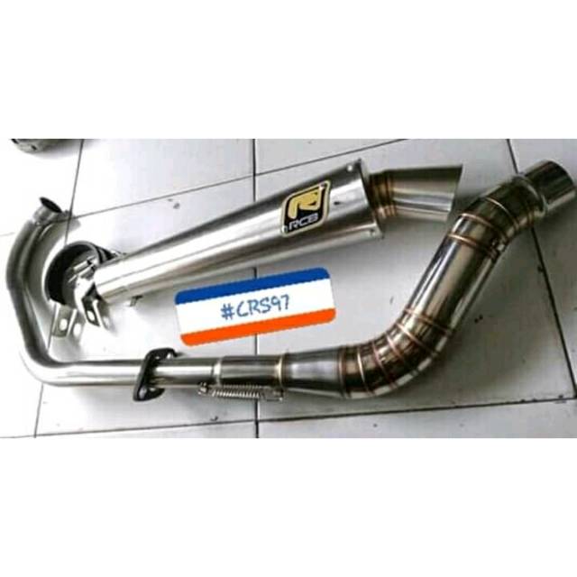Knalpot rcb kidal krucut corong pnp CBR VIXION TIGER MEGAPRO GSX R15 BERZA MINERVA XABRE FU DLL