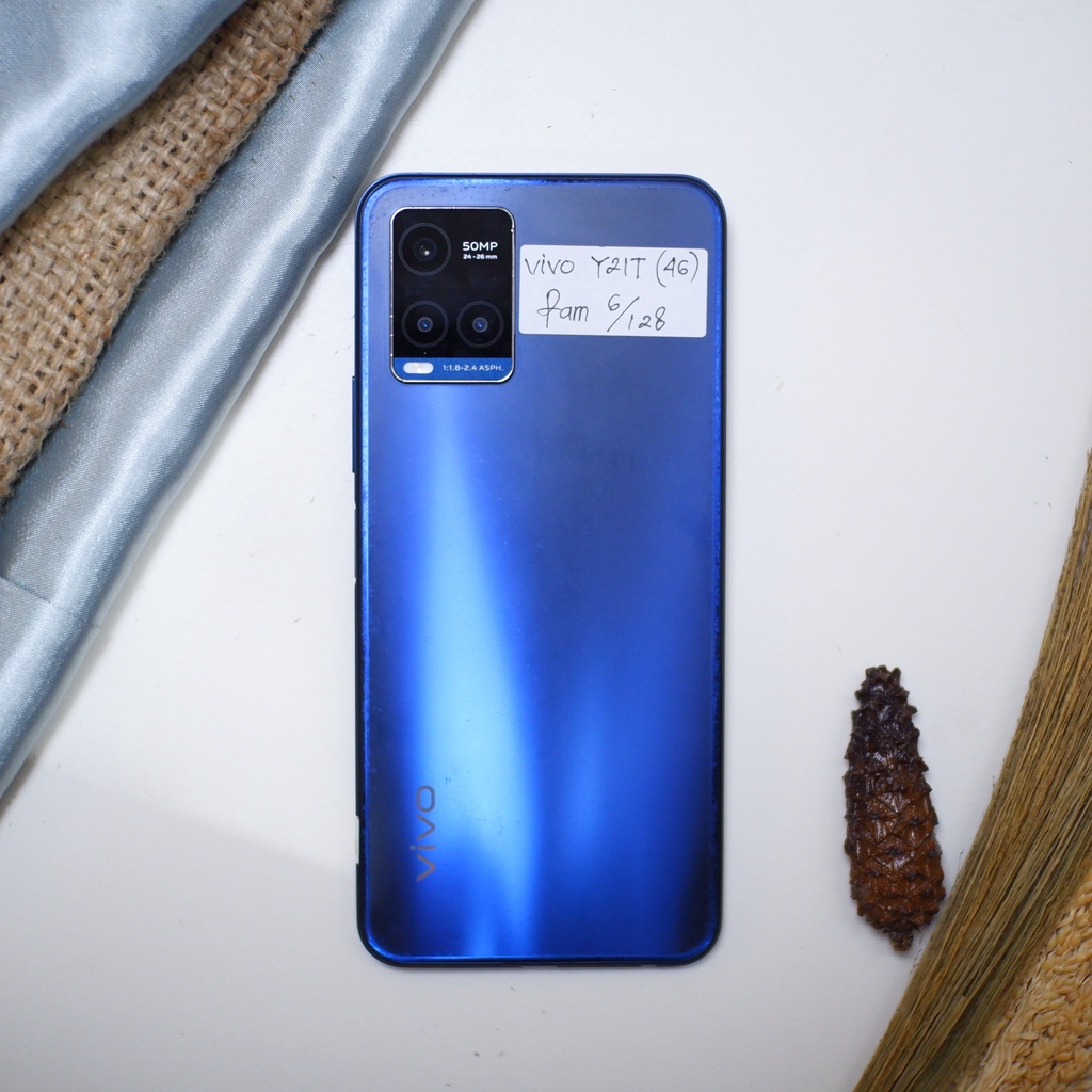 Vivo Y21T  Fullset - Hp Bekas Second