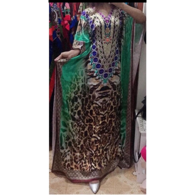 Kaftan India sutra silk kaftan import