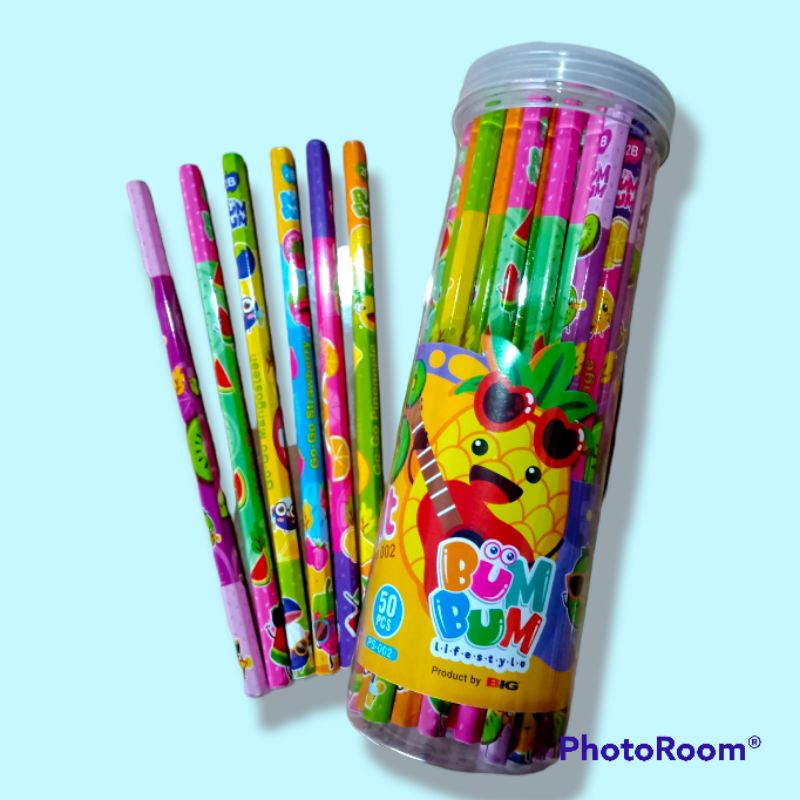 

Pensil Kayu 2B/Pensil Kayu Karakter/Pensil Kayu Karakter 2B (ECER)