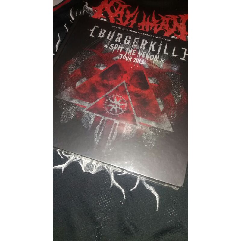 Photobooks Burgerkill “Spit The Venom Tour 2013” Photobook &amp; DVD 