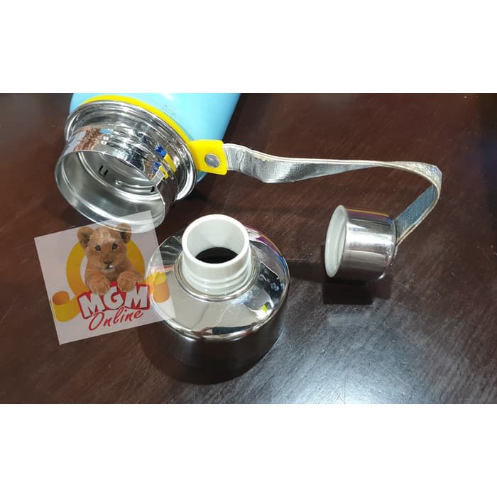 Termos Air Panas dengan Saringan TEH / Kopi - Vaccum Flask 600ml POWER