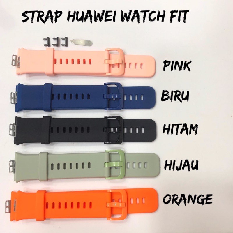 Strap HW Watch FIT / Huawei FIT SE Silicon Sport Band Rubber Compatible