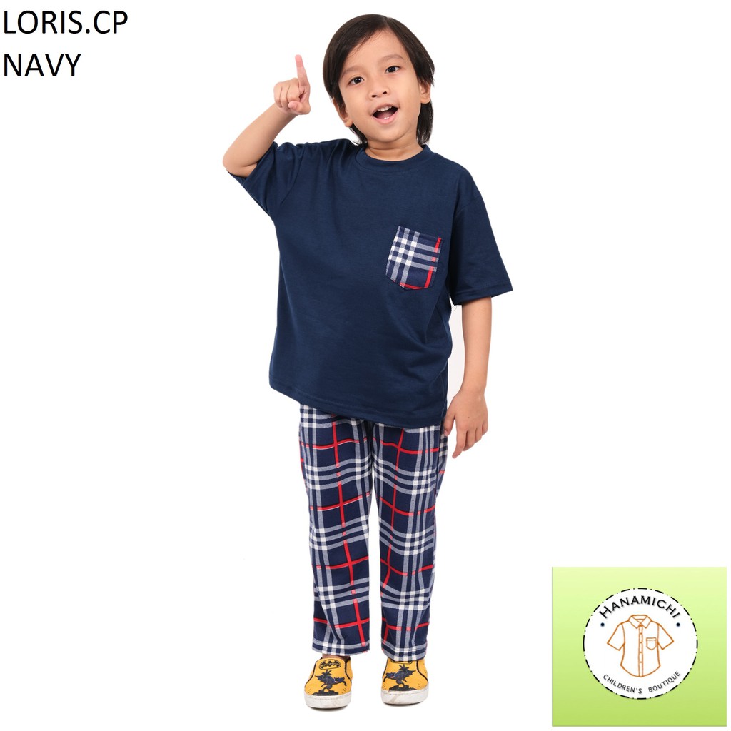 Hanamichi LORIS.CP Baju Tidur Anak Lengan Panjang