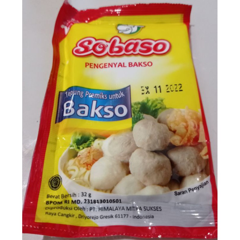 

Tepung pengenyal bakso sobaso paket 5 bungkus