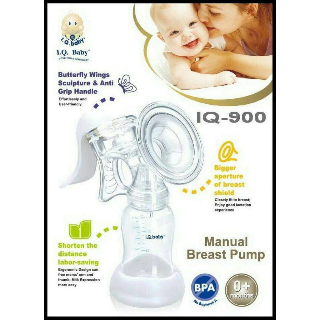 SRS (COD YES) Manual Breast pump Rotated Handle IQ 900 / breastpump / mesin pumping / Alat Pompa ASI