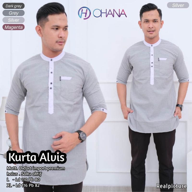 kurta alvis / kurta dewasa / kurta