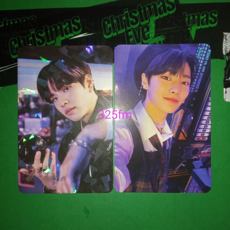 STRAY KIDS (스트레이 키즈) CHRISTMAS EVEL CE CEVEL SEUNGMIN I.N OFFICIAL PHOTOCARD