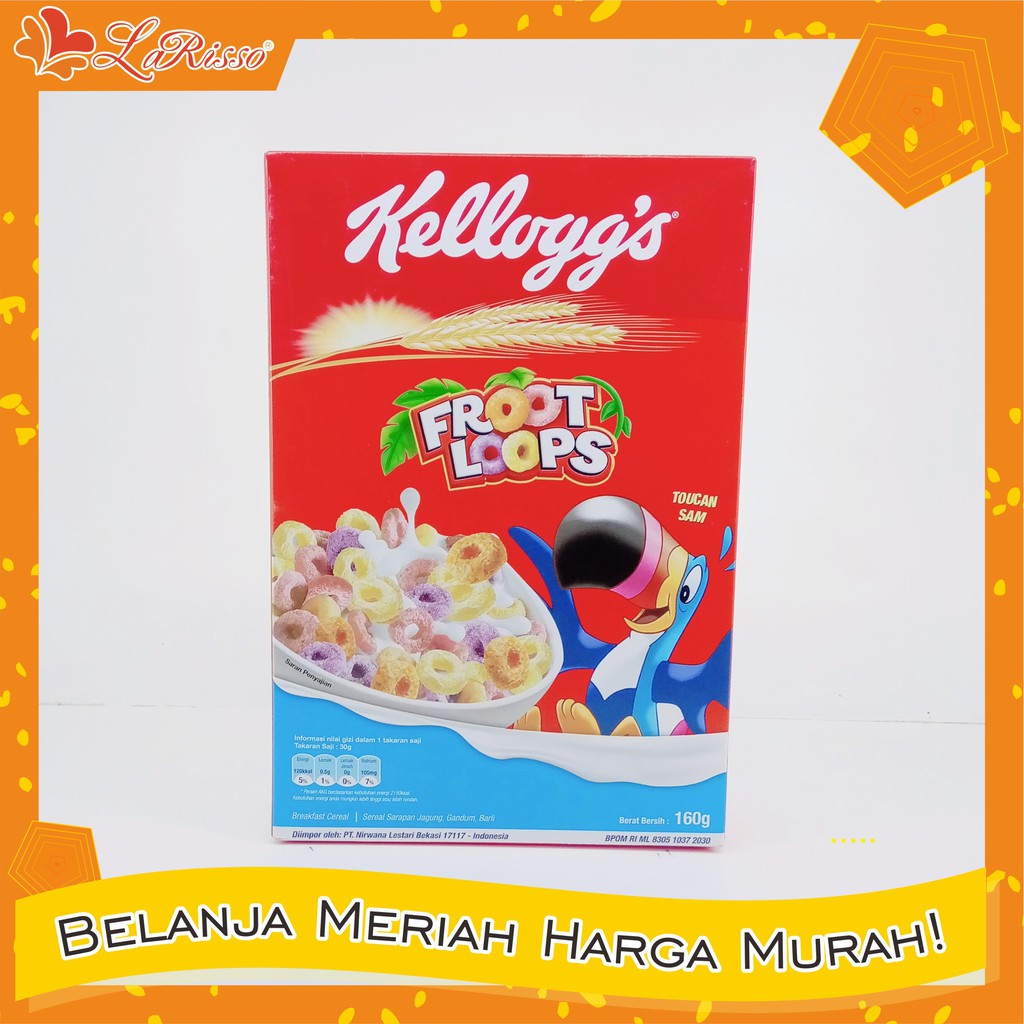 

KELLOGGS FROOT LOOPS SEREAL 160GR