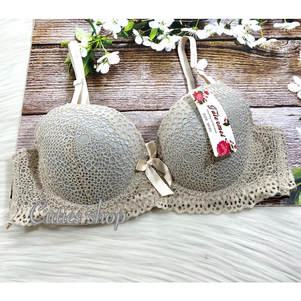 BRA CANTIK FULL BRUKAT - bra kawat- sz 36-44