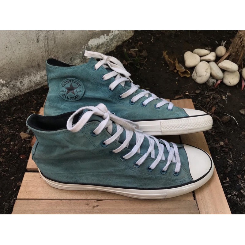 SEPATU CONVERSE CT HI SUEDE GREEN