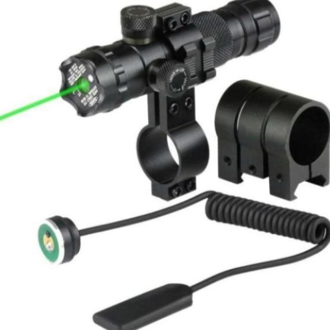 READY STOK  laser senapan angin siang dan malam laser gun mount airsoft+baterai