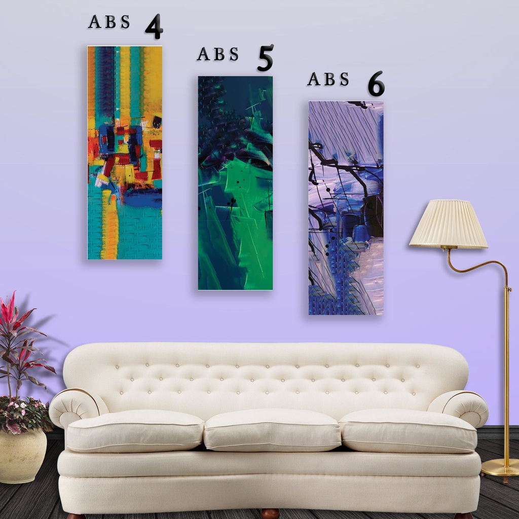 Wall decor - hiasan dinding rumah - Walldecor abstract murah