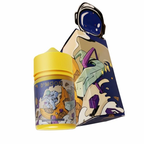 LIQUIDS DMOON BANANA ICE CROFFLE 60ML