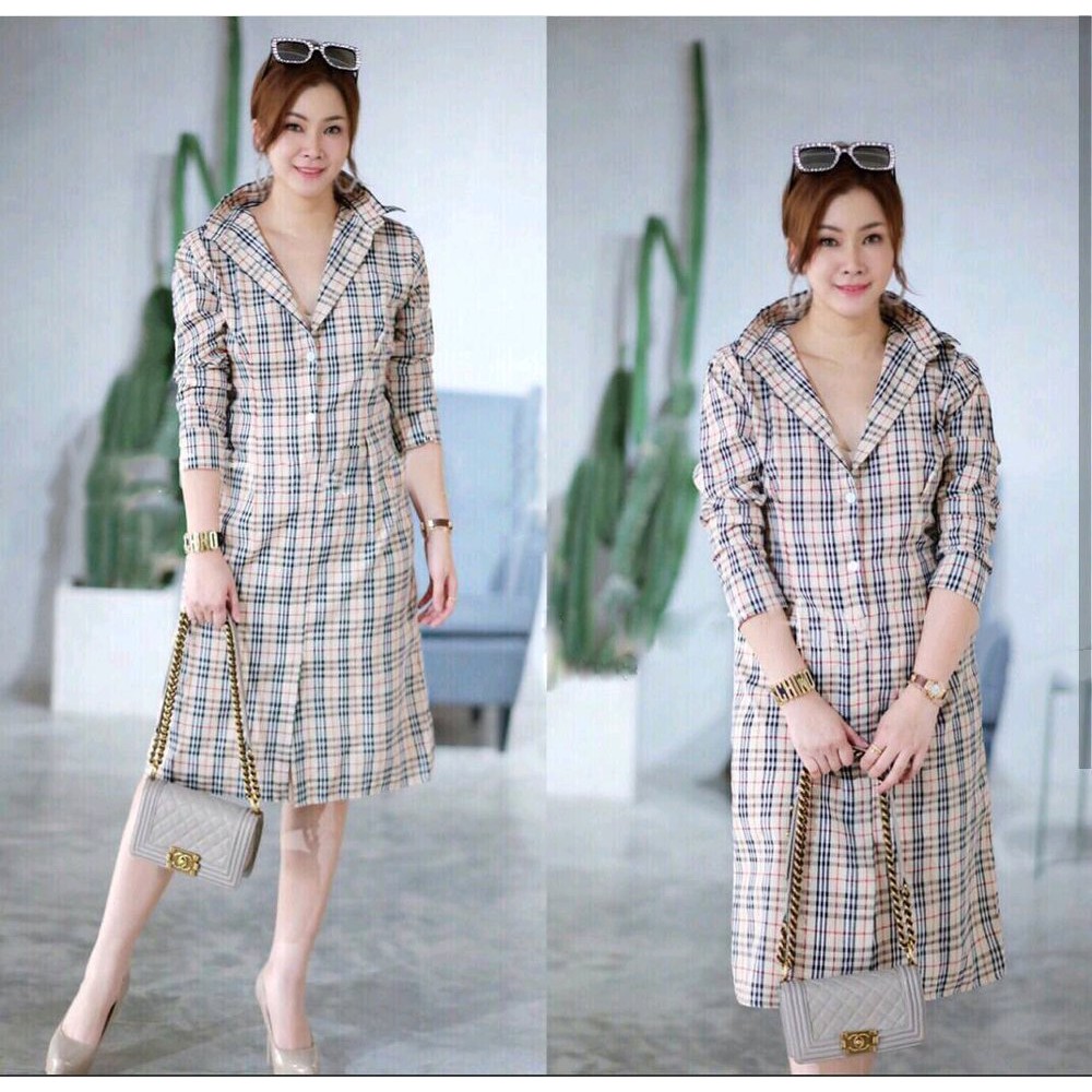 lq BB MIDI DRESS trendi murah modis elegan bigsize jumbo Bahan katun yanded XXL LD 112 pjg 93cm