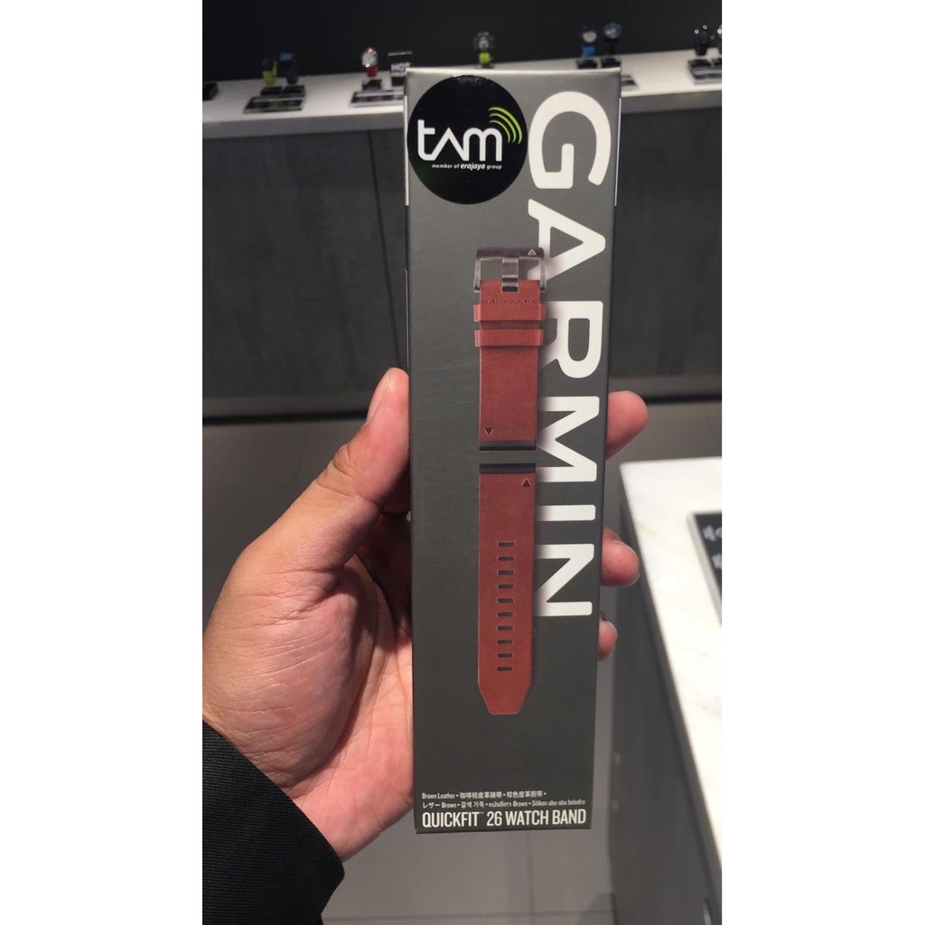 Garmin Band Leather Fenix 5x / Fenix 6x 26mm Original