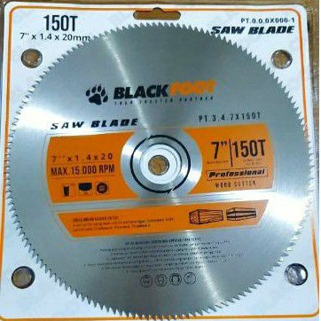 Mata Circular 7 inch 150T Mata Gergaji Circular Blackfoot Circular Sabre Saw 7" Mata Potong