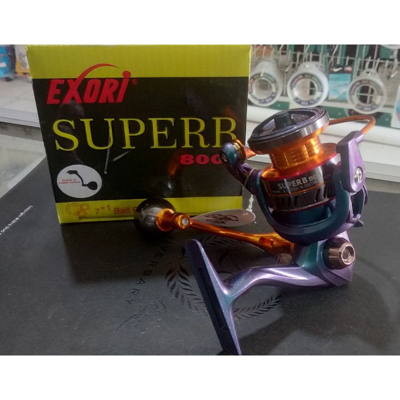 REEL SPINNING EXORI SUPERB 800 POWER HANDLE