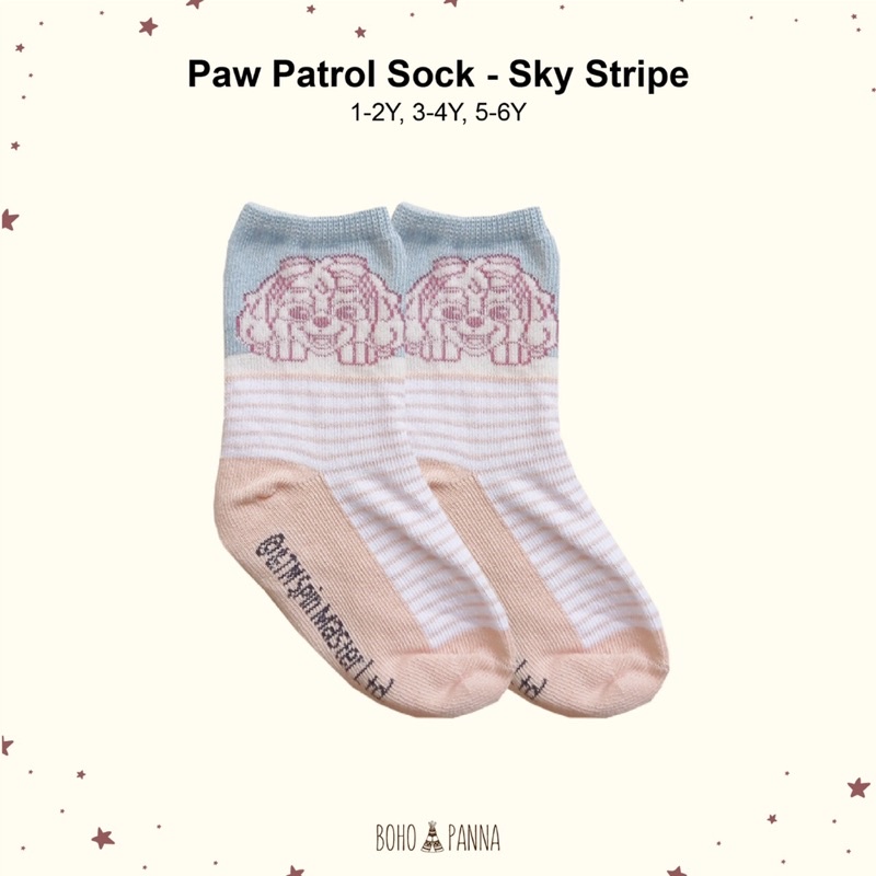 Paw Patrol Sock BohoPanna