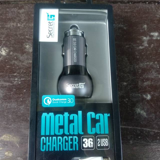 SECRET G C503Q Car Charger Quick Charger 3.0 Fast Charger QC3.0 Casan mobil Original