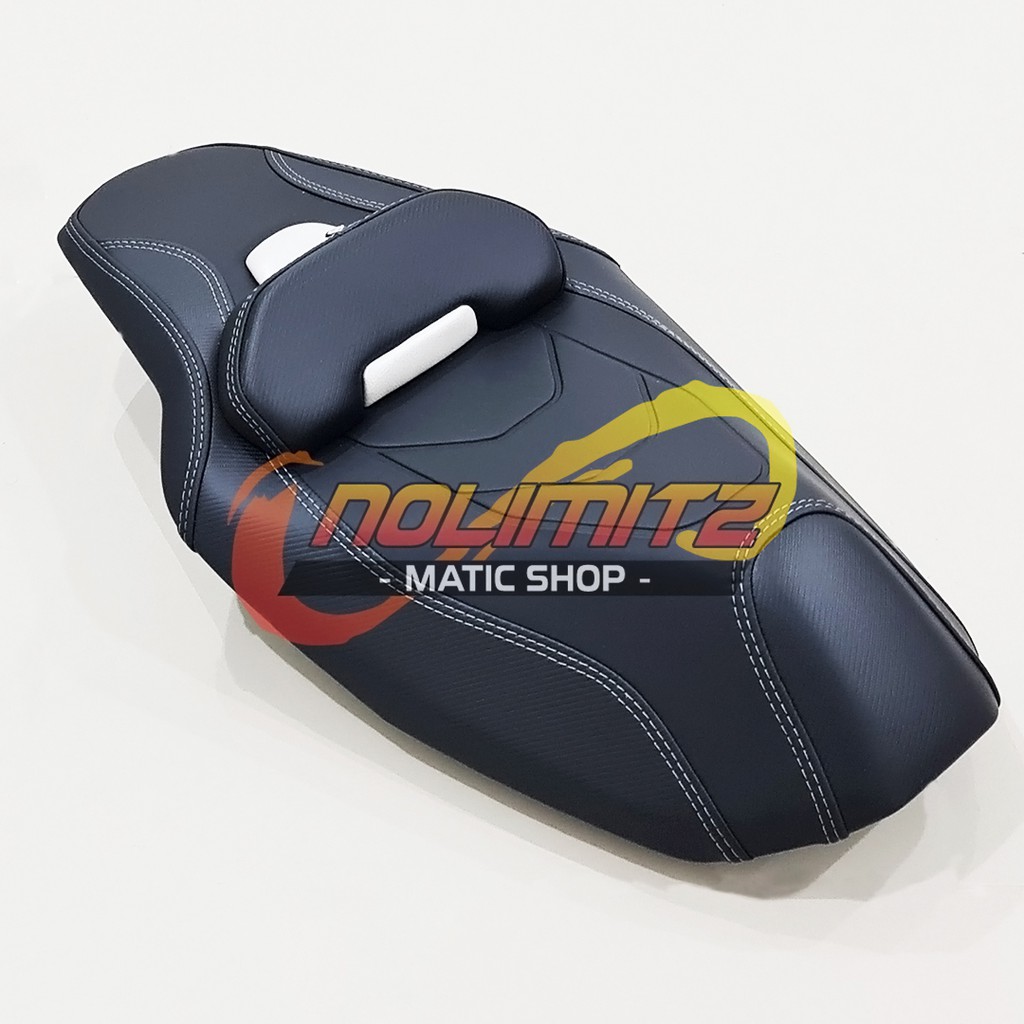Jok MBTech Carrera Carbon Premium Model XMAX Eropa Aerox 155 Connected